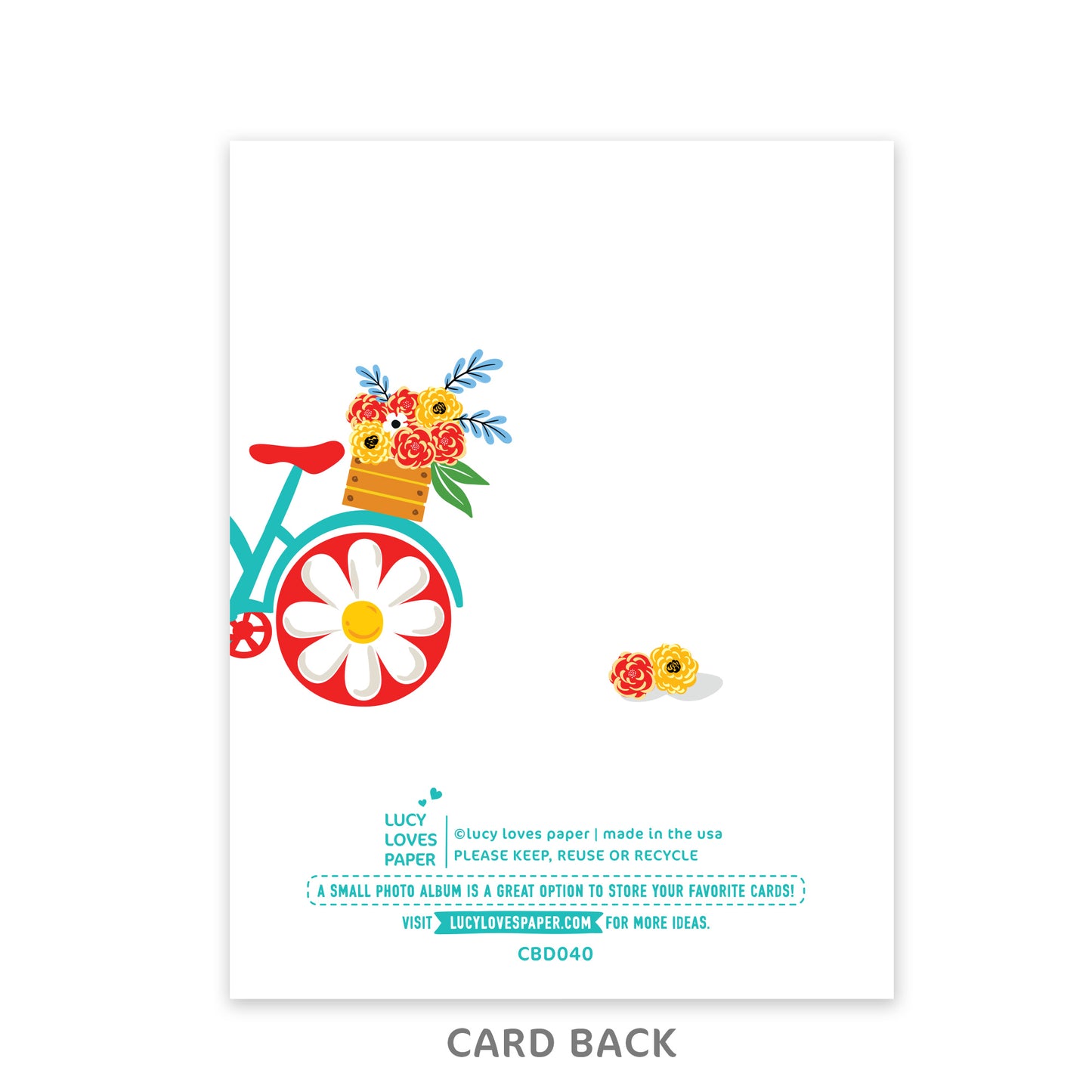WHEELIE GREAT BIRTHDAY | Pun Bicycle Birthday Card
