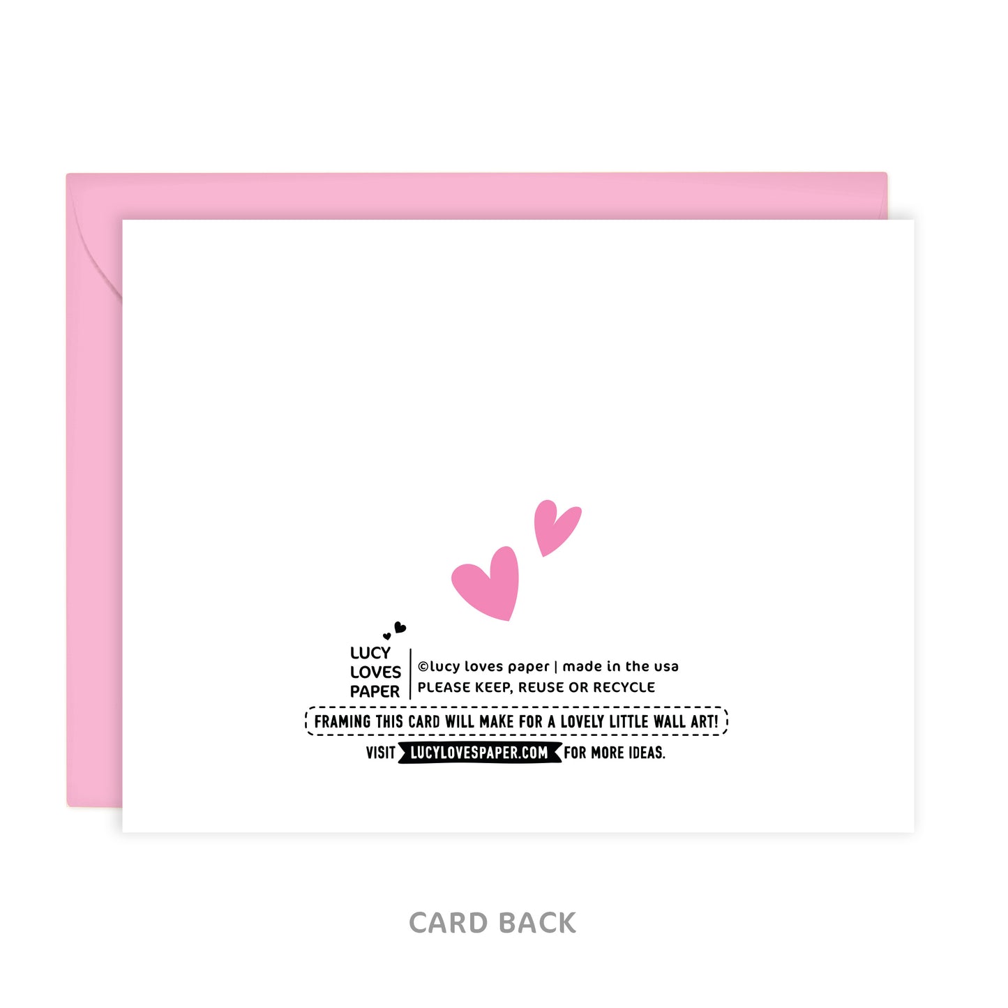 PINK LOVE TRIP CARD