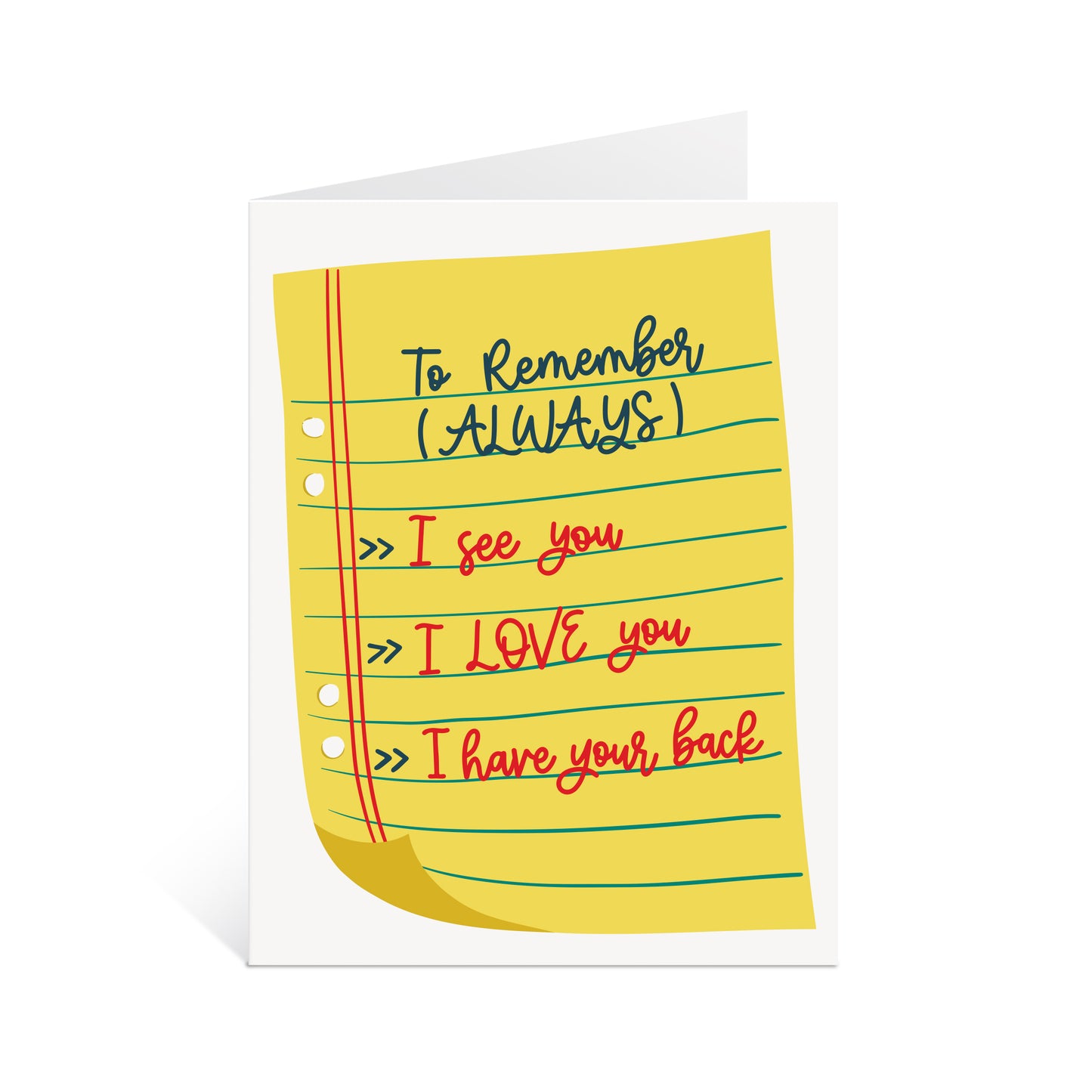 ALWAYS REMEMBER CARD
