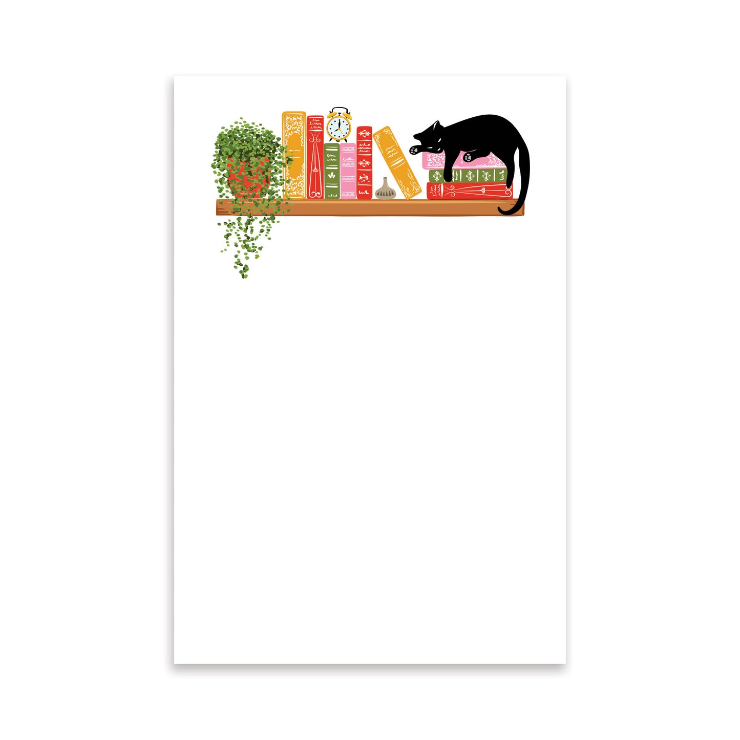 CAT BOOKSHELF | notepad