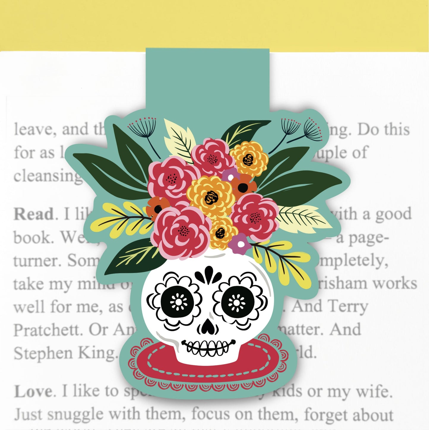 SUGAR SKULL | MAGNETIC BOOKMARK