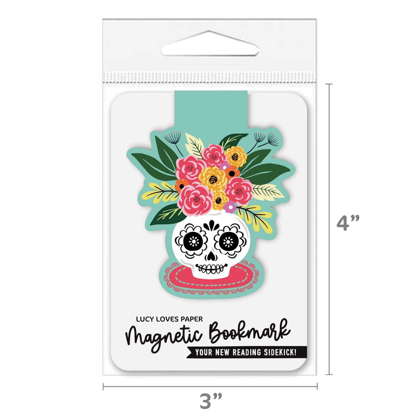SUGAR SKULL | MAGNETIC BOOKMARK