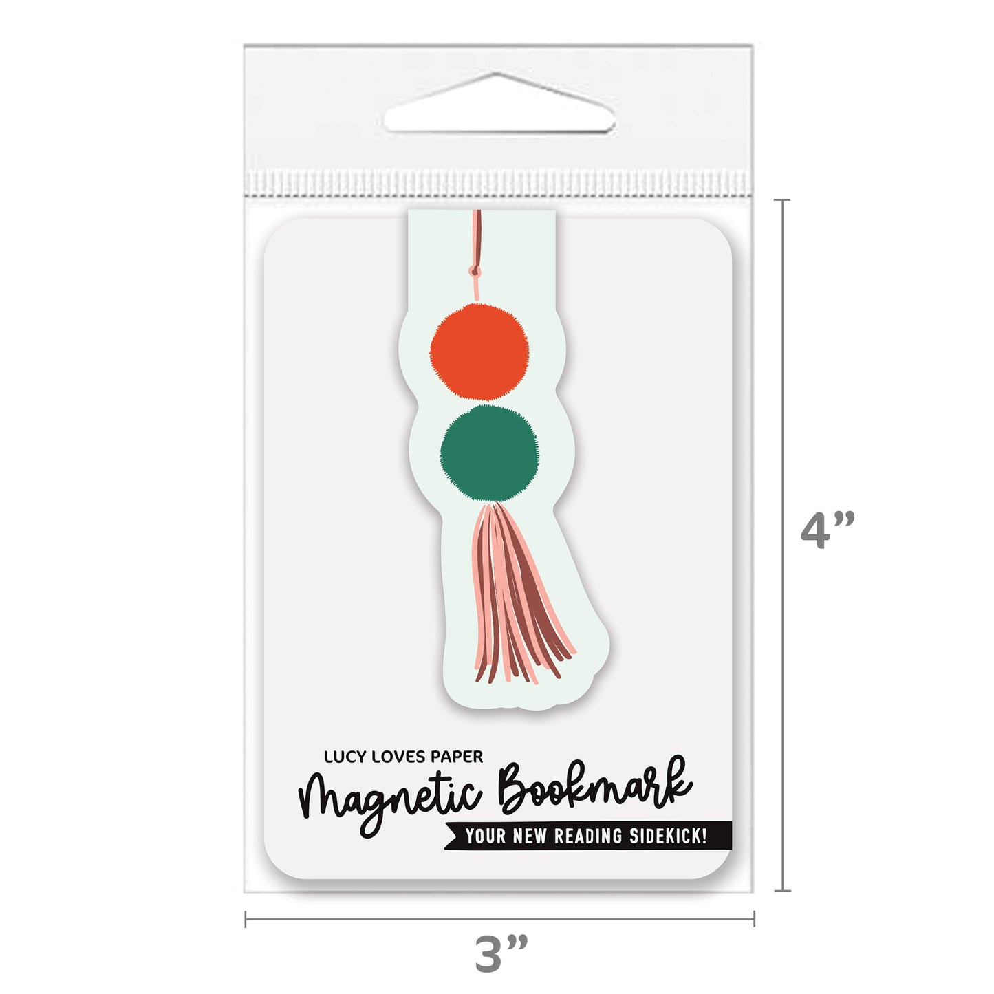 POM POM ORNAMENT | MAGNETIC BOOKMARK