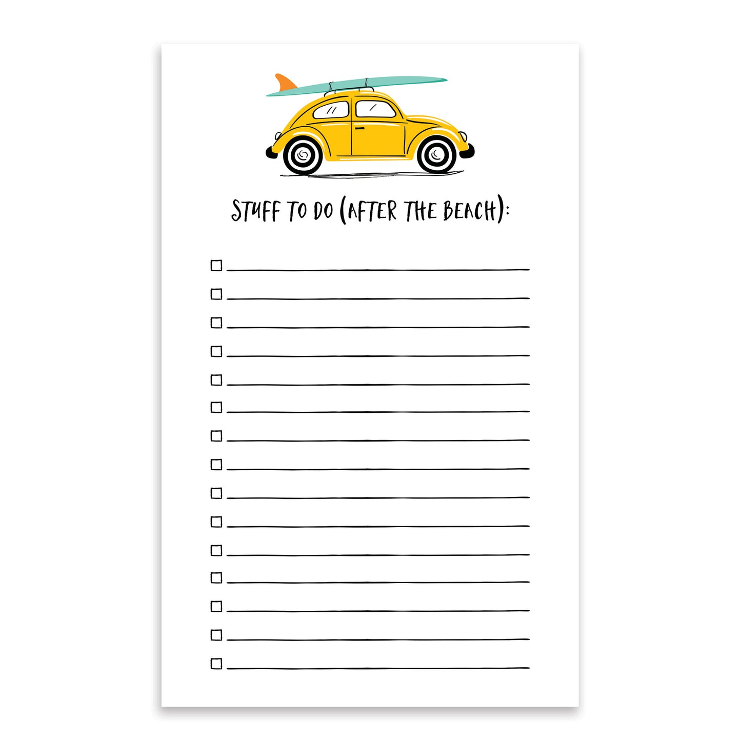 STUFF TO DO (AFTER THE BEACH) | notepad