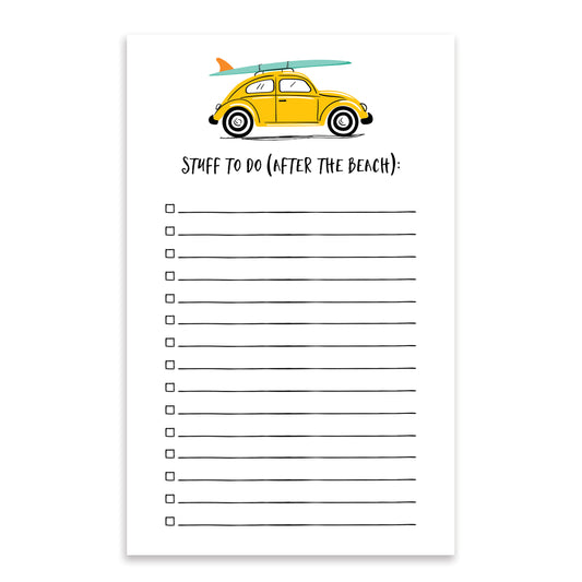 STUFF TO DO (AFTER THE BEACH) | notepad