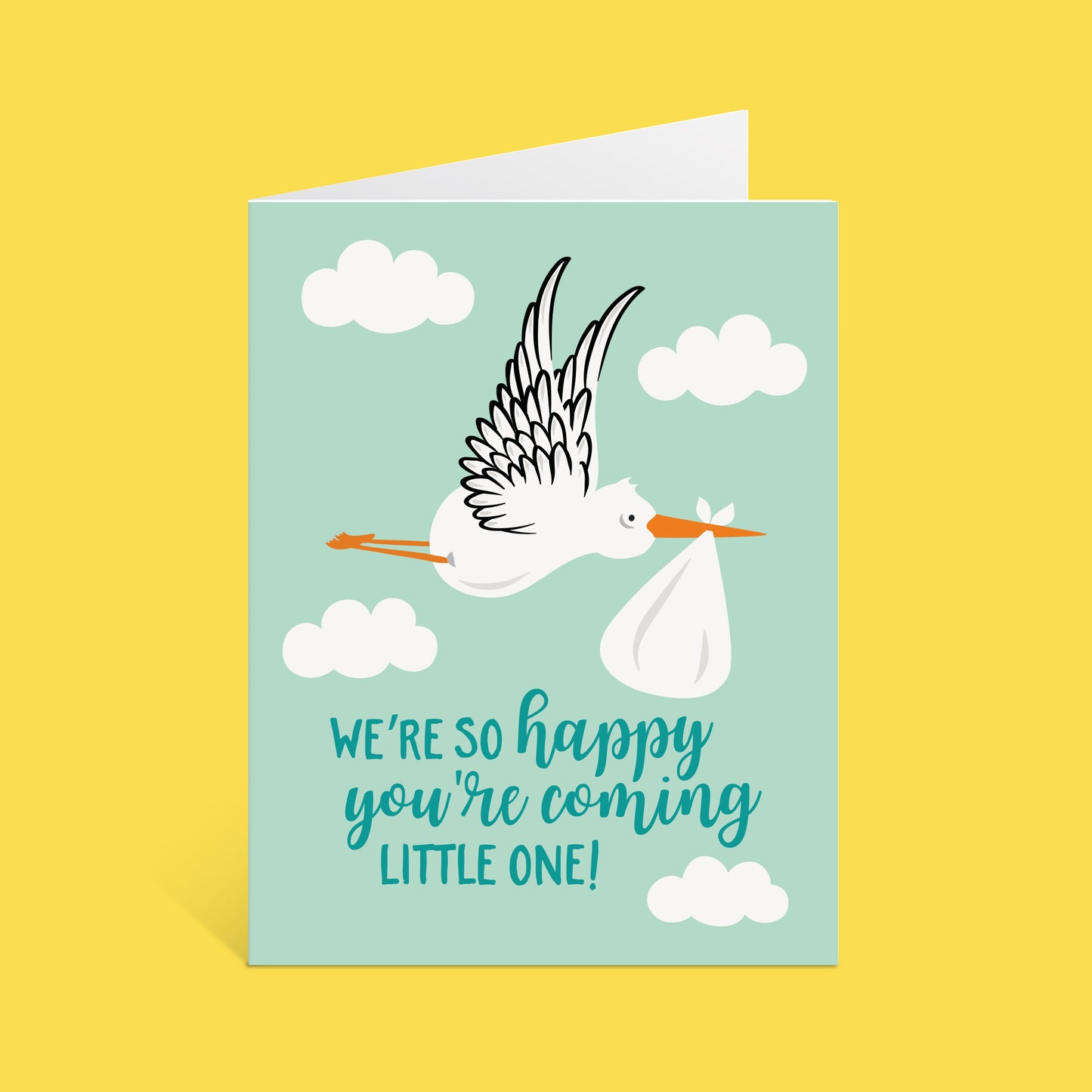 HAPPY YOU'RE COMING CARD