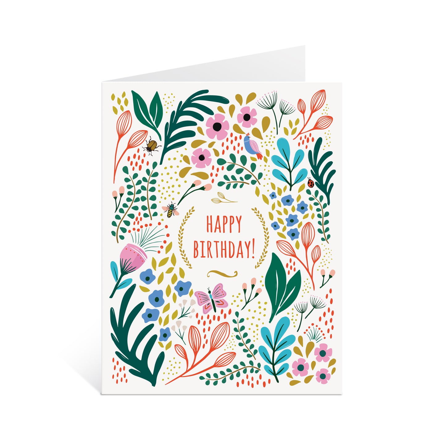 GARDEN BIRTHDAY CARD