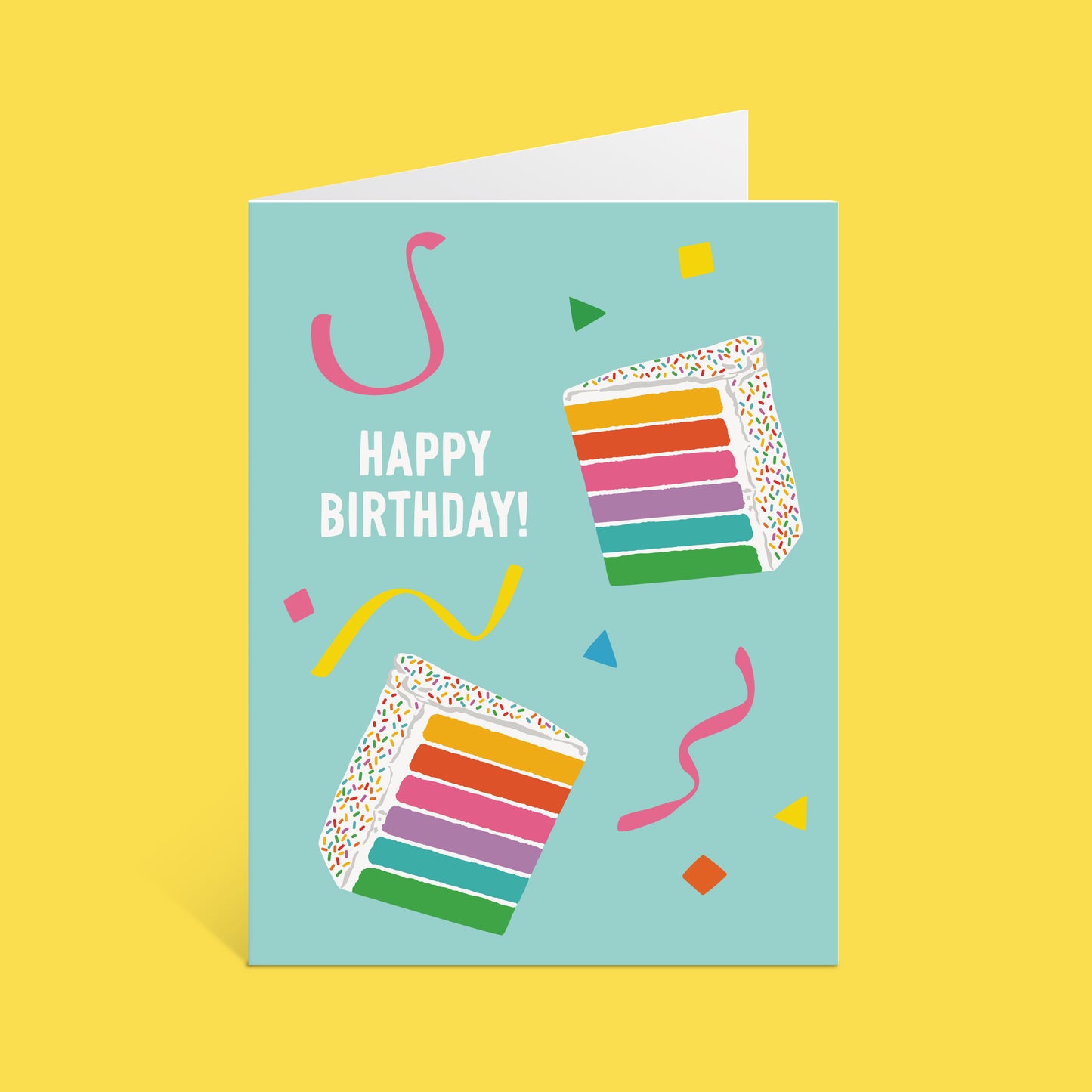 RAINBOW BIRTHDAY CAKE