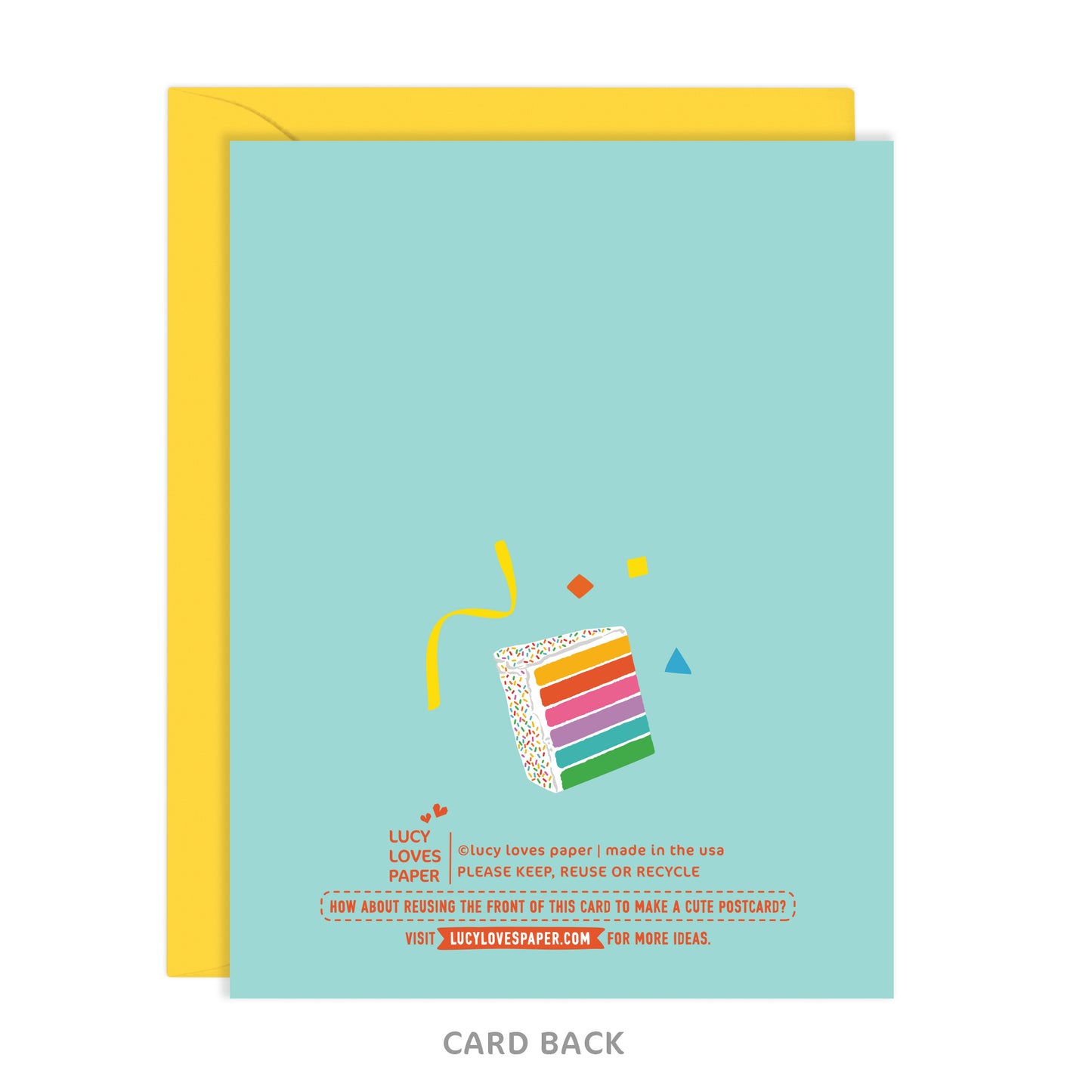 RAINBOW BIRTHDAY CAKE