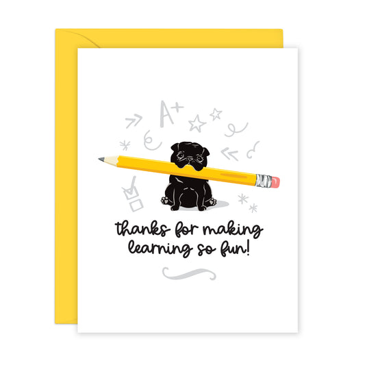 Thanks for Making Learning So Fun