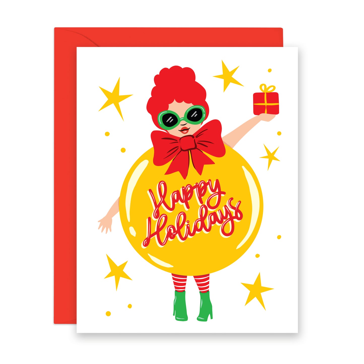 BOX SET | CHRISTMAS ORNAMENT GIRL