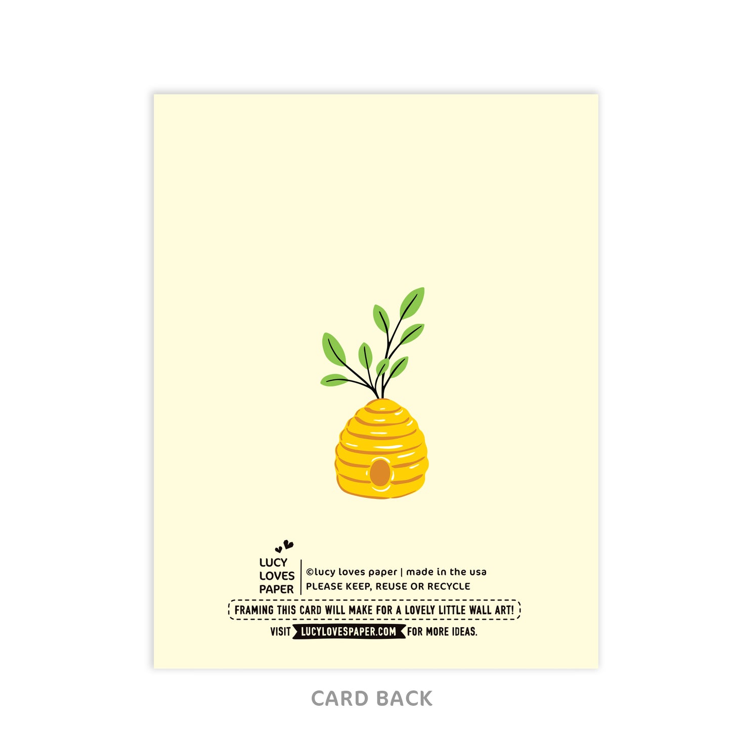 BEE MINE card