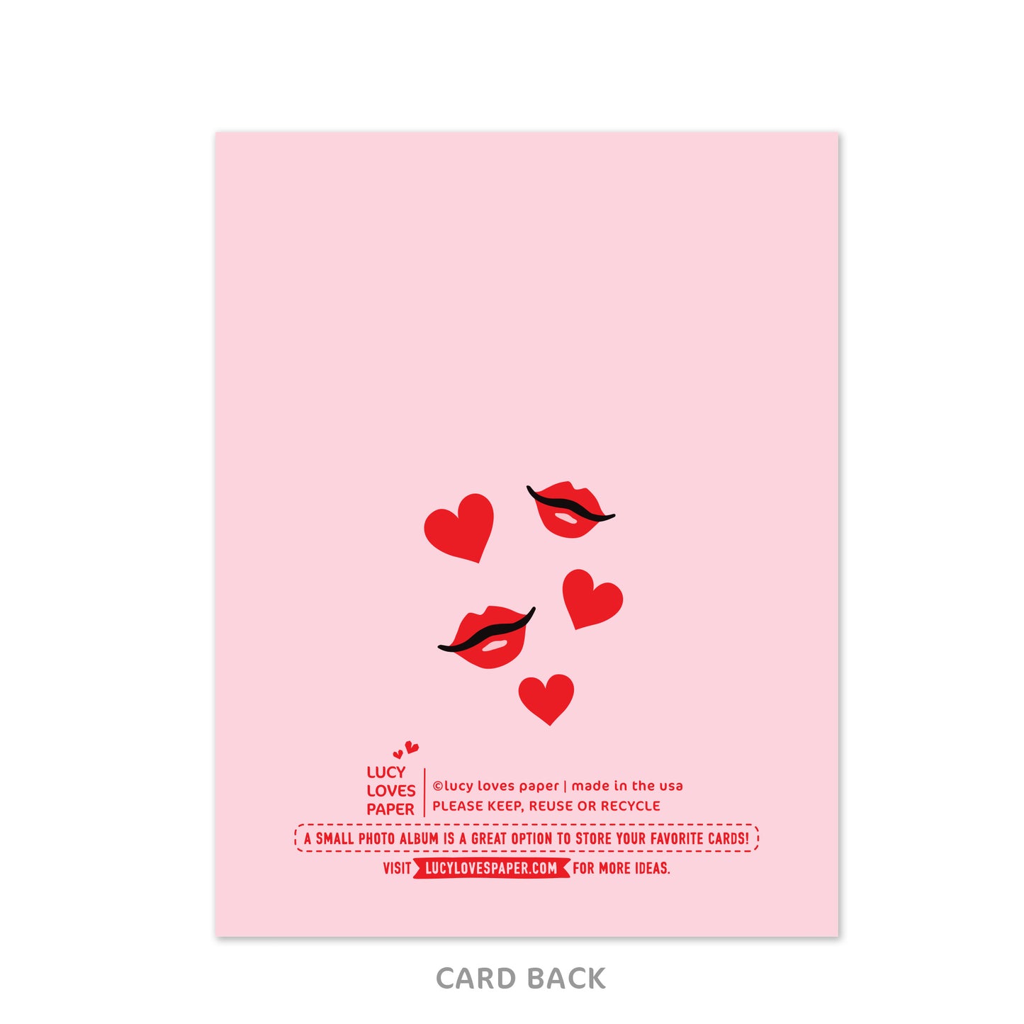 KISSING BOOTH LOVE CARD