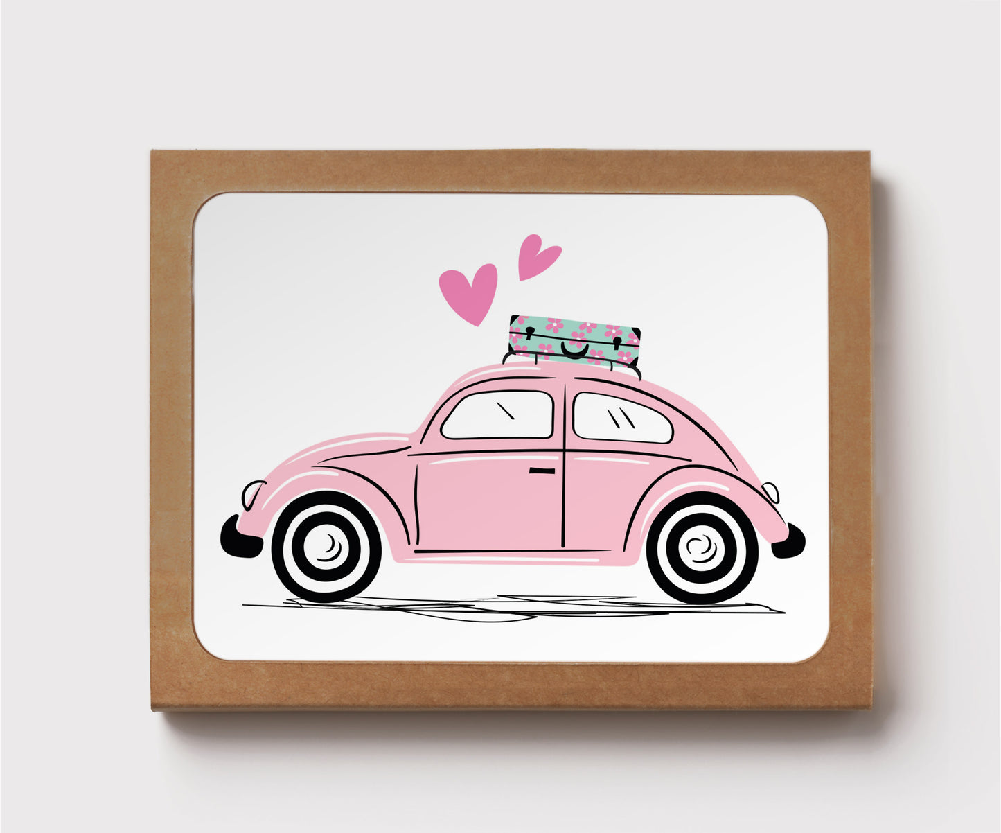 BOX SET | PINK LOVE TRIP CARD