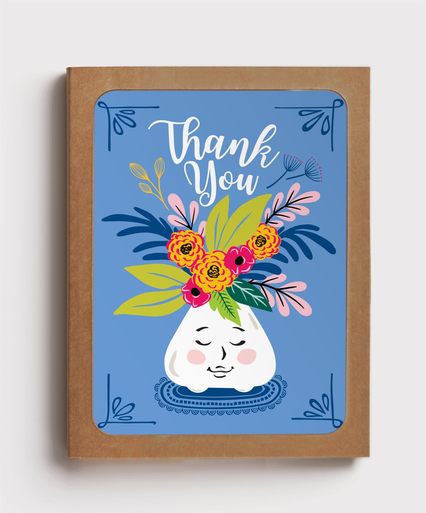 BOX SET | HAPPY FLOWER POT THANK YOU CARD