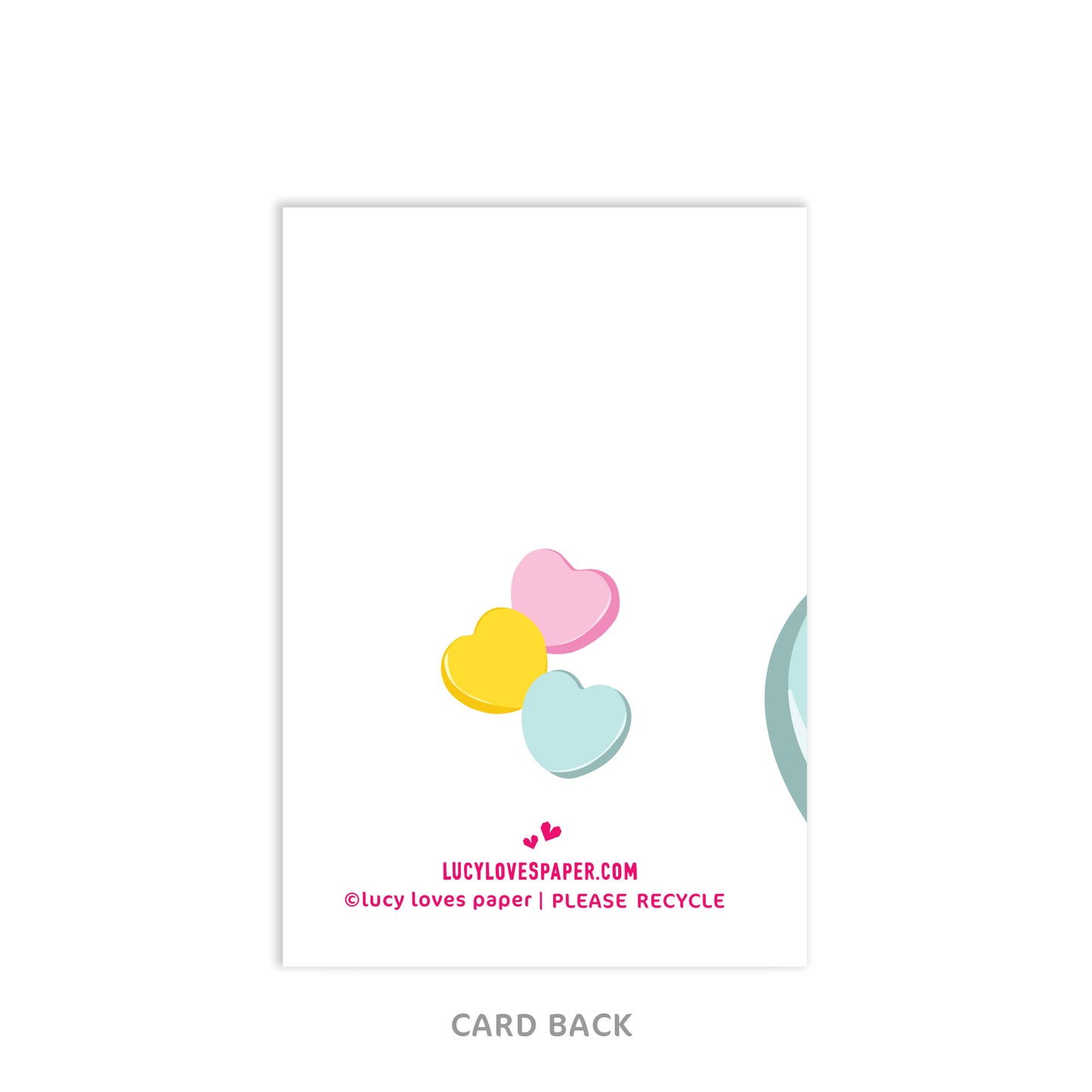 LOVE YOU CANDY ENCLOSURE CARDS