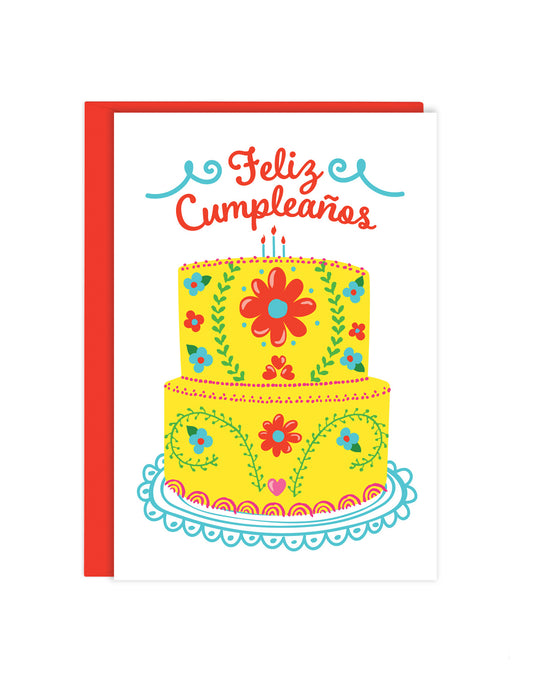 FELIZ CUMPLEAÑOS ENCLOSURE CARD