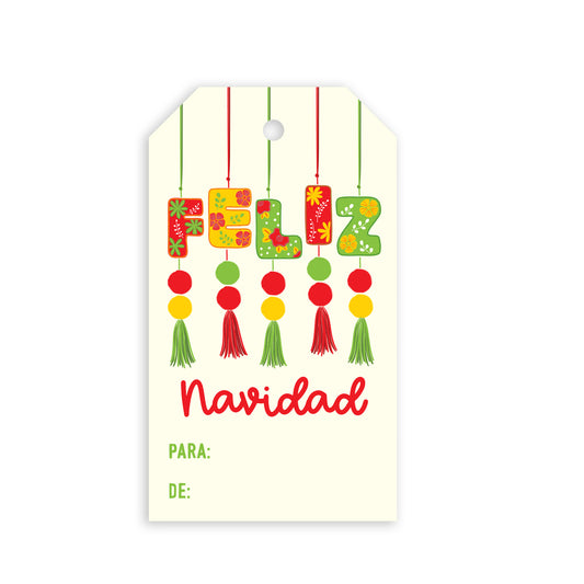 FELIZ NAVIDAD GIFT TAGS