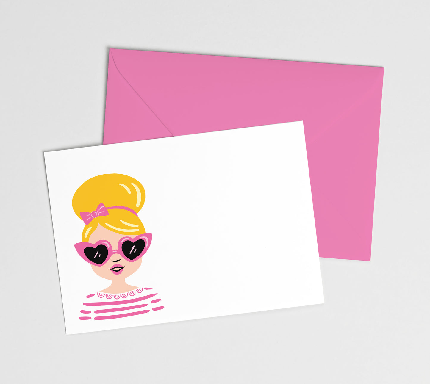 MINI NOTECARD | Girl Look: Emily