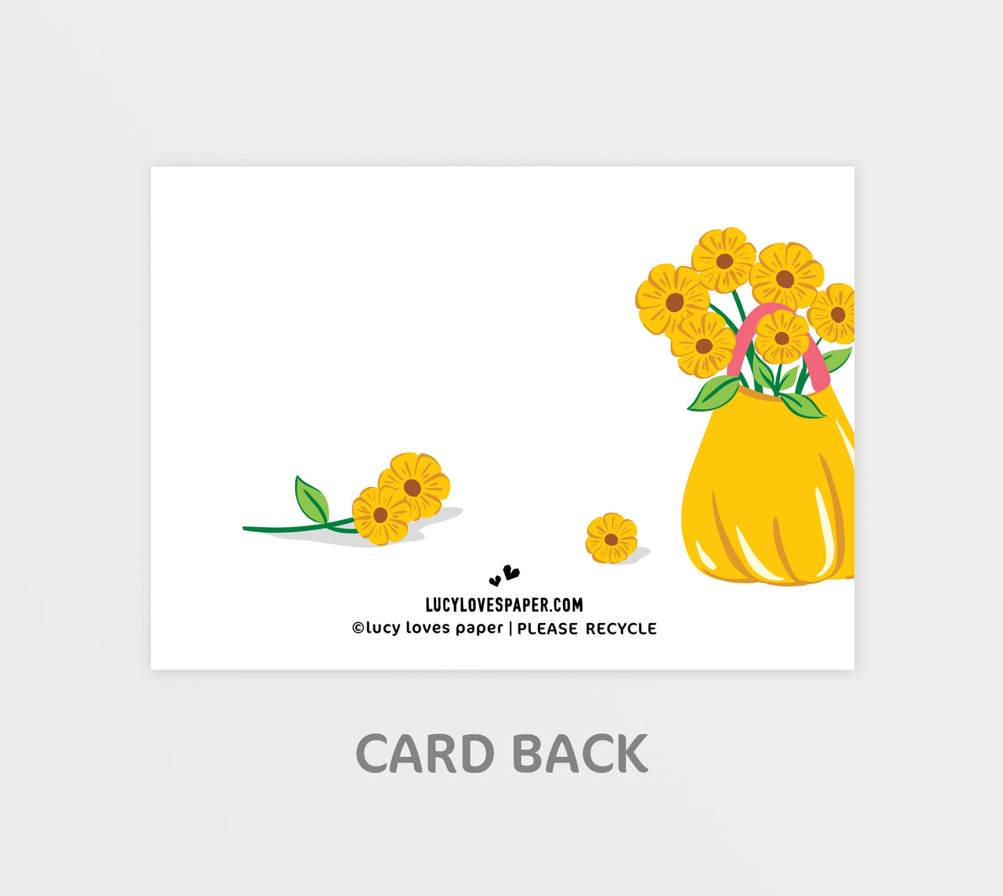 DAISY GIRL | Mini Personal Notecards