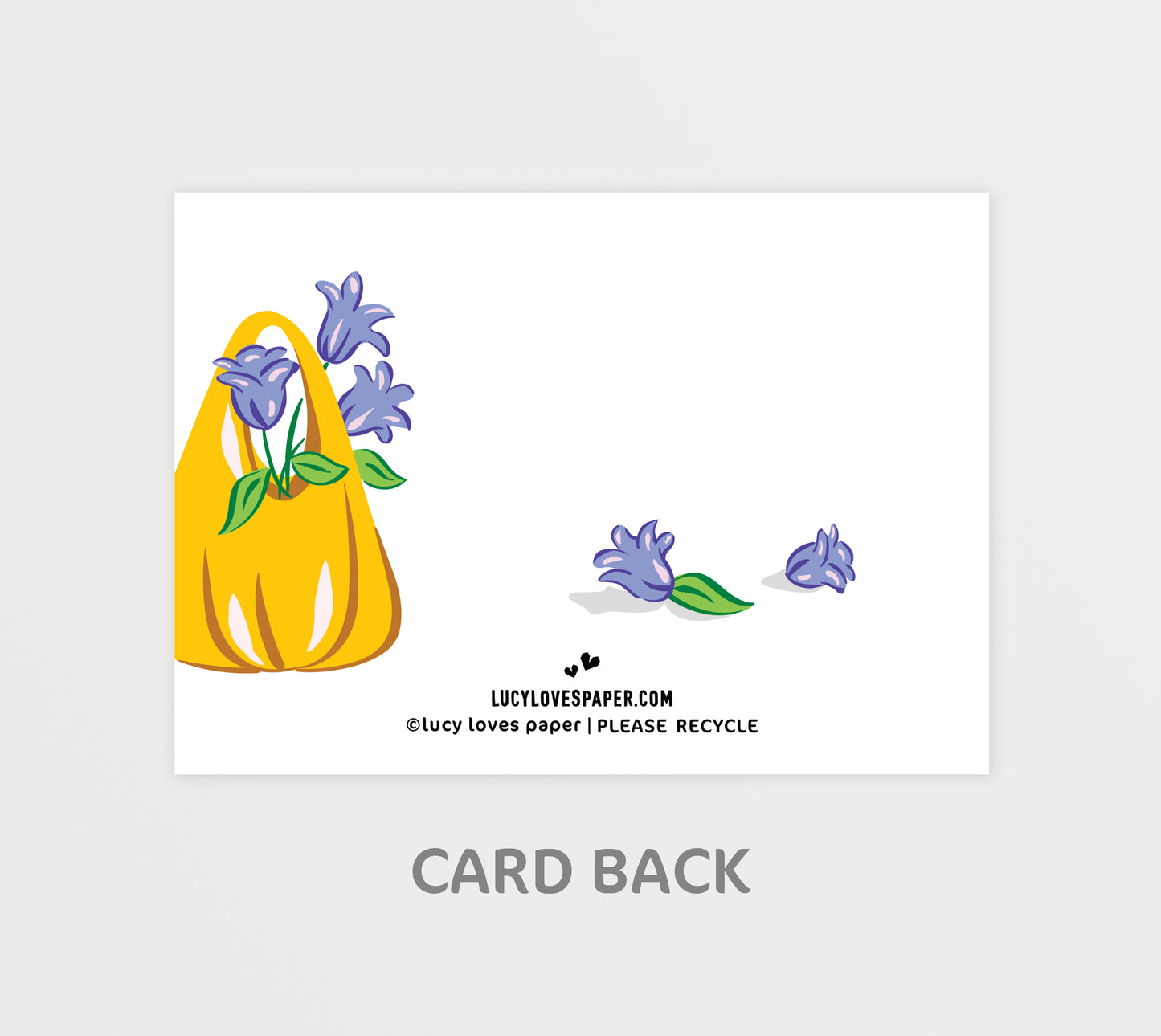 ORCHID GIRL | Mini Personal Notecards