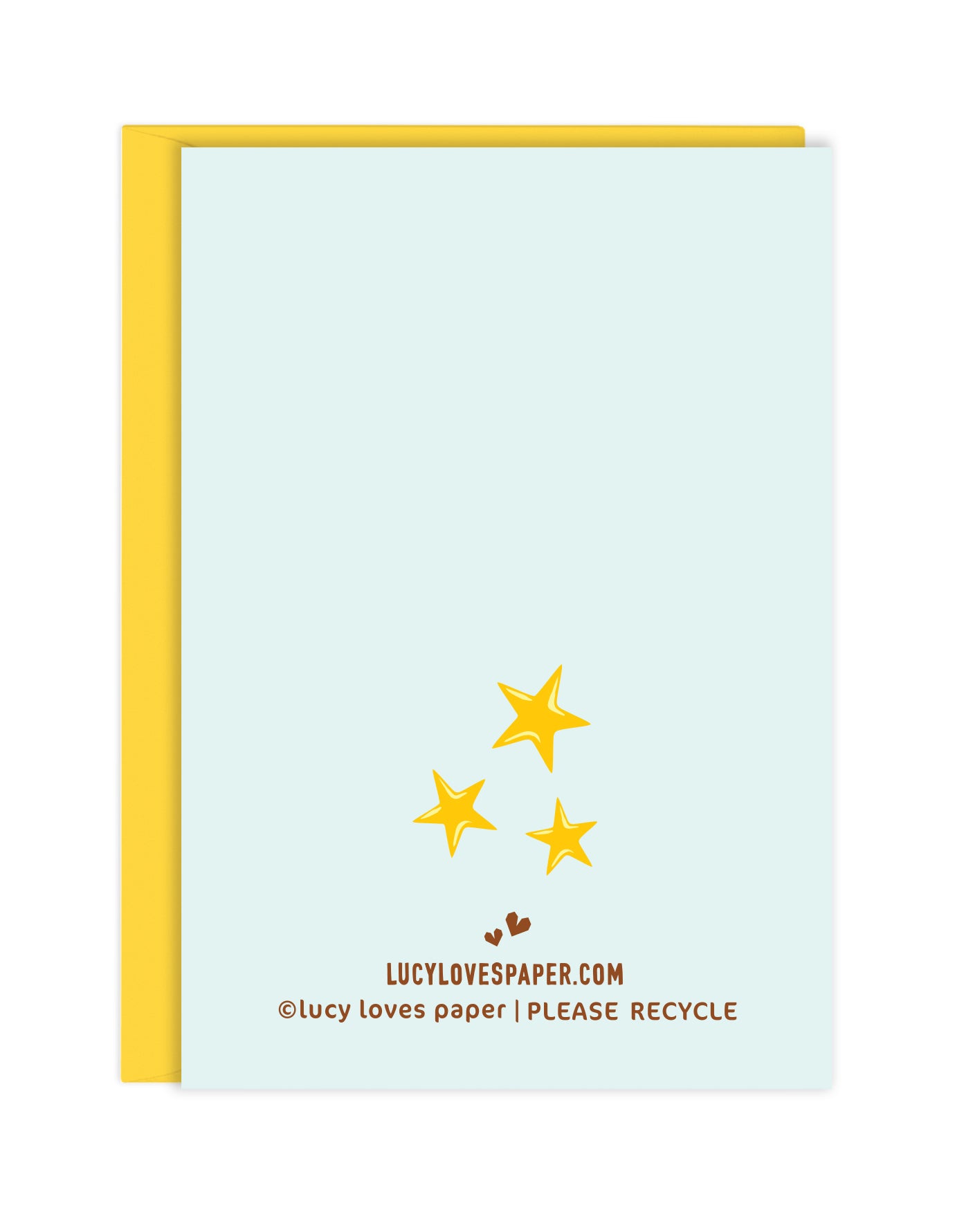 YOU ROCK MINI ENCLOSURE CARD