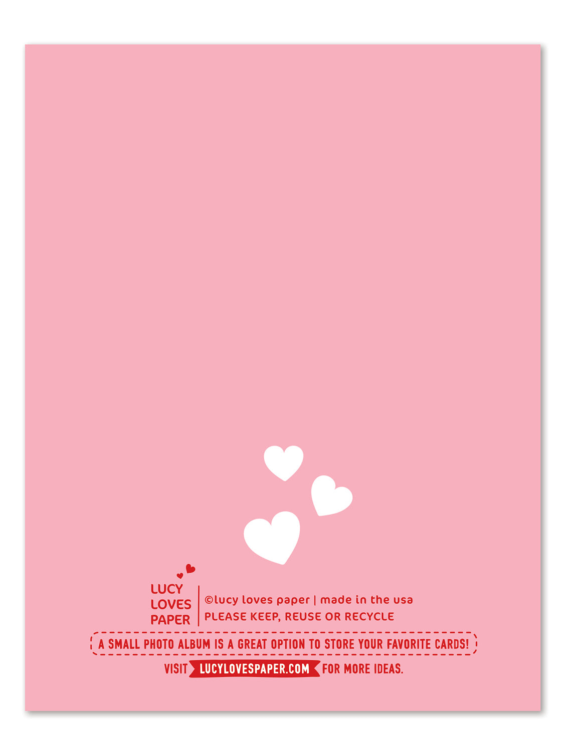 THANK YOU FOR MAKING ME FEEL SO LOVED CARD